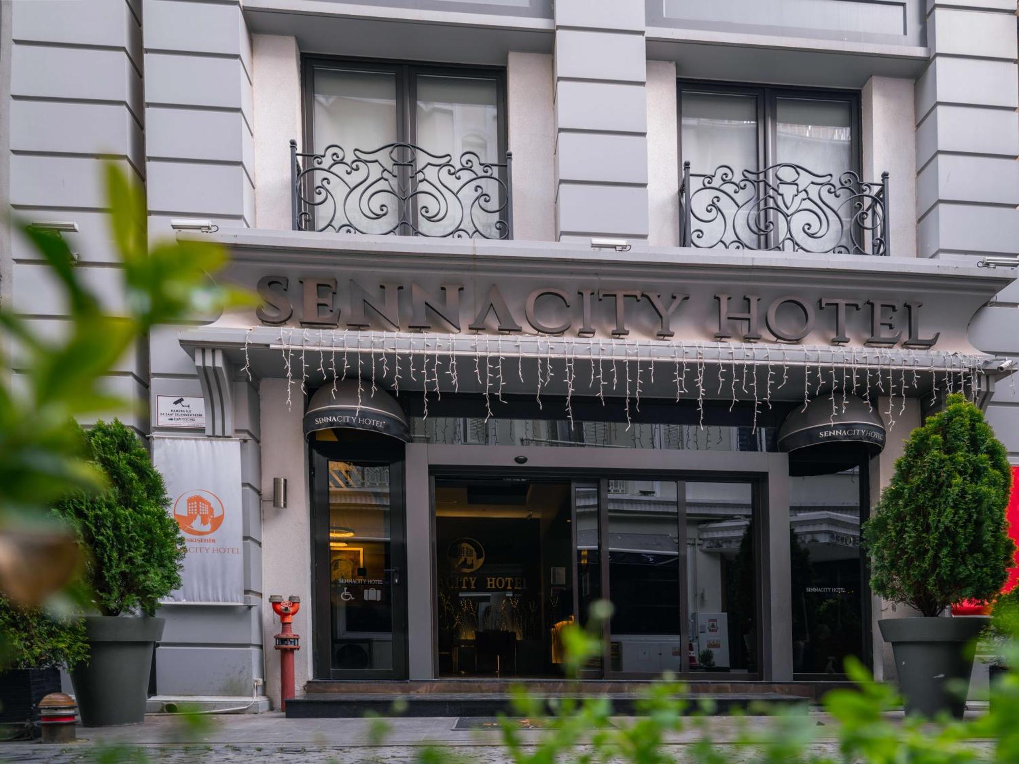 Sennacity Hotel Eskişehir Exteriör bild
